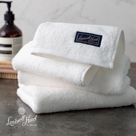 ＜Shinko Towel＞Landwell Hotel　フェイスタオル3枚（全４色）