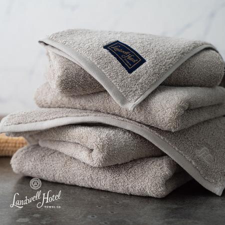 ＜Shinko Towel＞Landwell Hotel　フェイスタオル5枚（全４色）