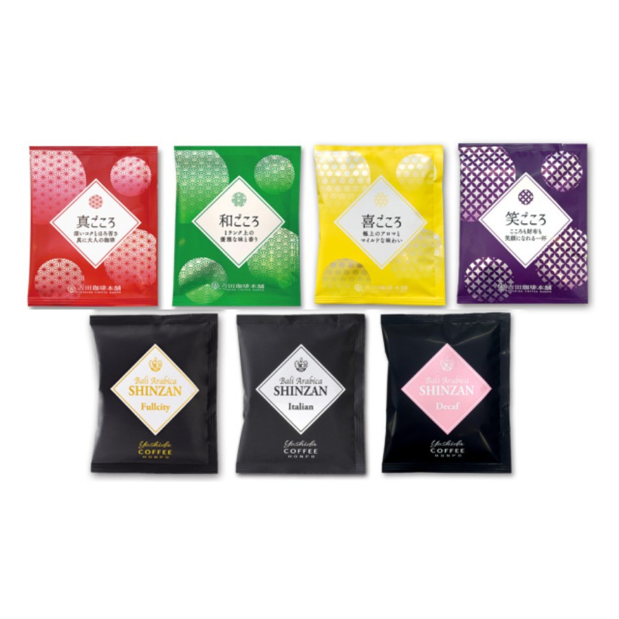 ＜吉田珈琲本舗＞本格ドリップコーヒー 7種 70袋 工場直送 本格 飲み比べセット MYC0010