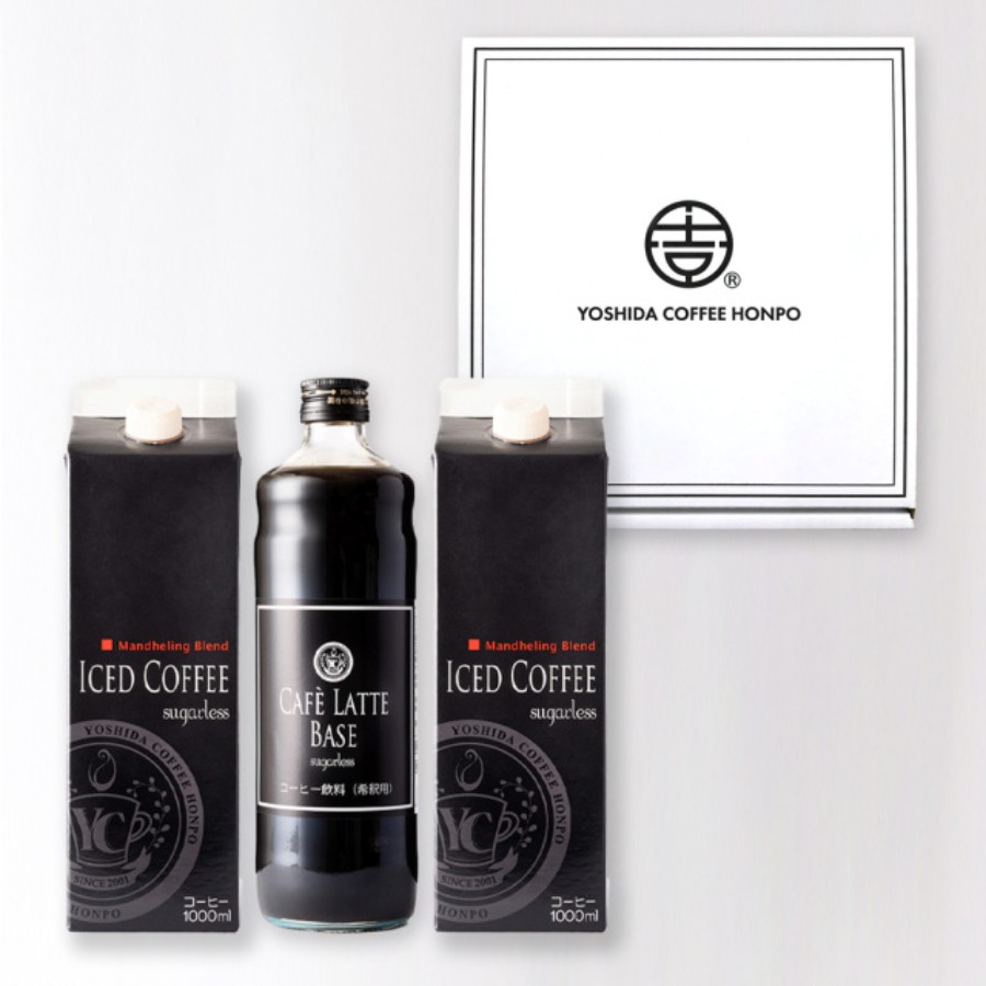 ＜吉田珈琲本舗＞ドリップ6種30袋＆リキッド3本 2段アソートギフトセット MYC0029