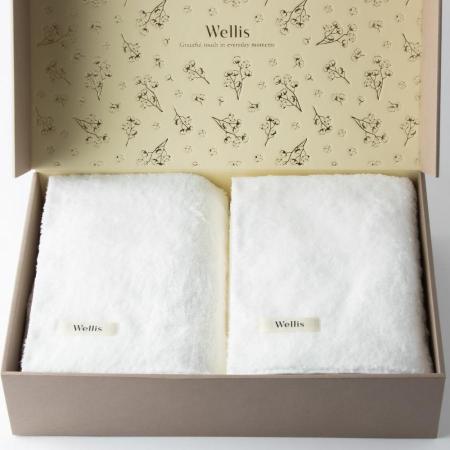 ＜Wellis＞ブランケット2枚（箱入り）（009_8013）