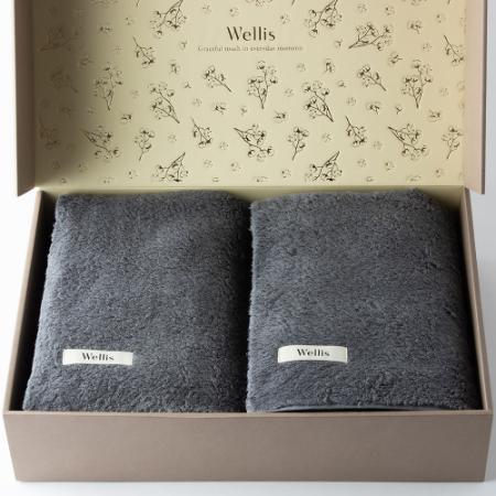 ＜Wellis＞ブランケット2枚（箱入り）（009_8013）