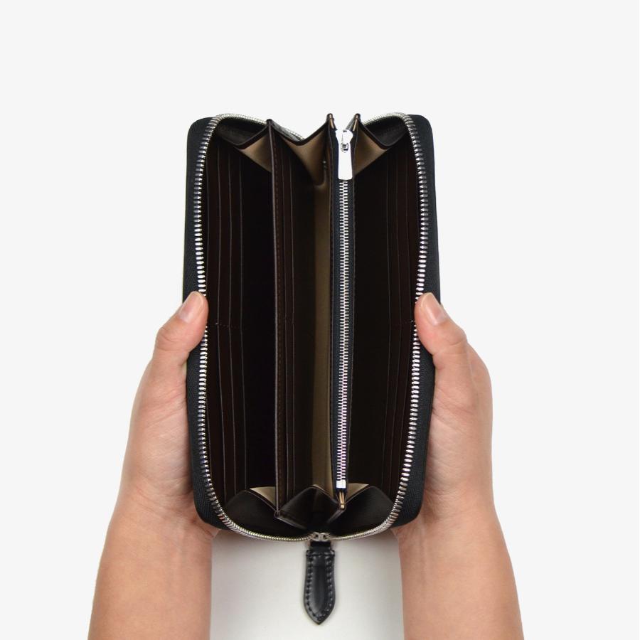 <THE WARMTHCRAFTS-MANUFACTURE>ZIPPED LONG WALLET/コードバン ジップ長財布