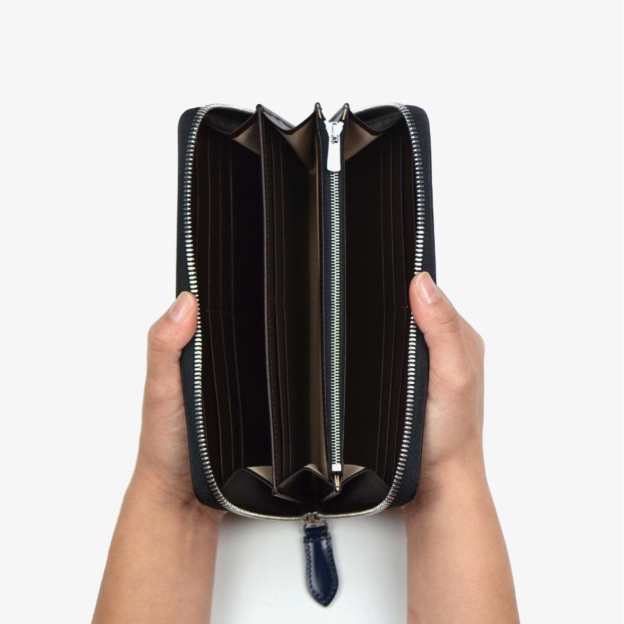 <THE WARMTHCRAFTS-MANUFACTURE>ZIPPED LONG WALLET/コードバン ジップ長財布
