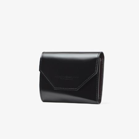 ＜THE WARMTHCRAFTS-MANUFACTURE＞COMPACT CLUCH PURSE/コードバン三つ折コンパクトウォレット
