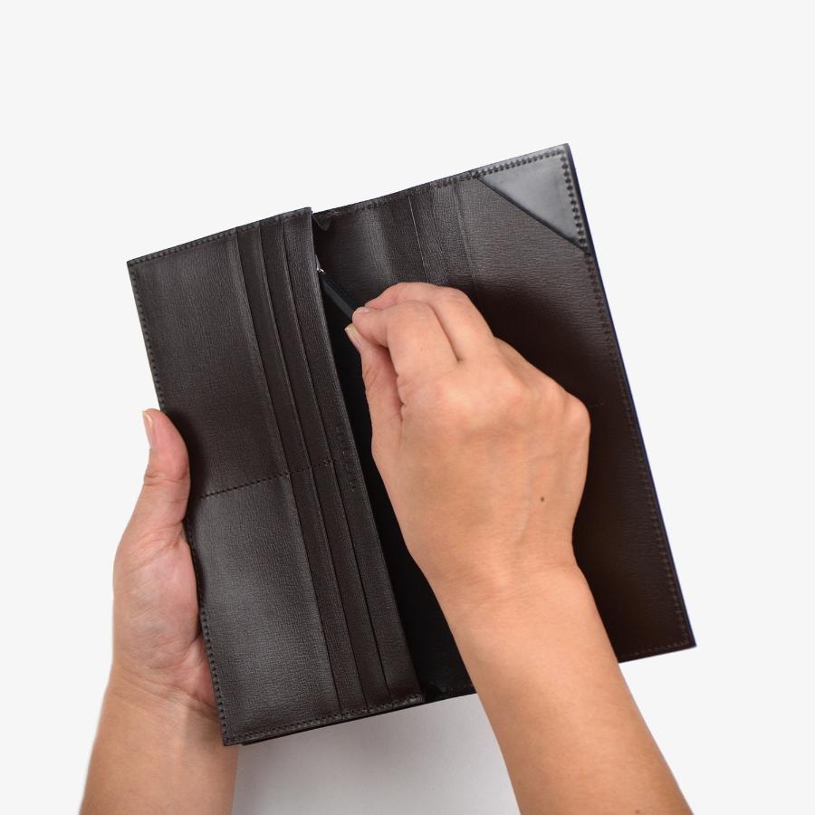 <THE WARMTHCRAFTS-MANUFACTURE>LONG WALLET2 /コードバン 長財布小銭収納付