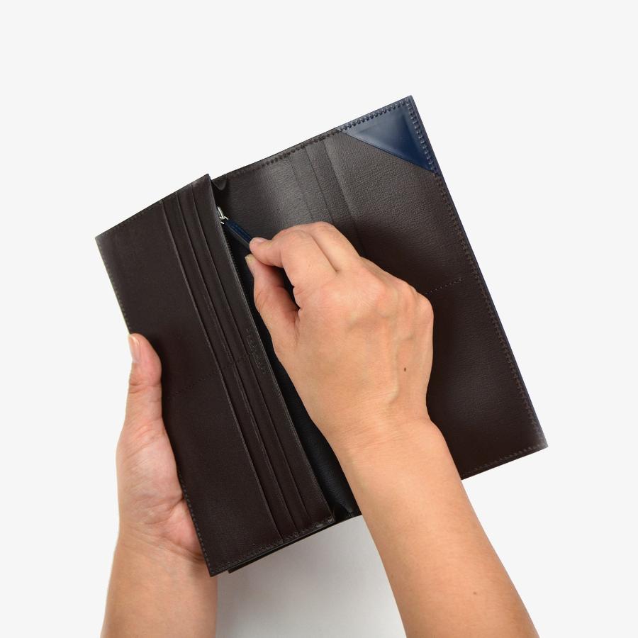 <THE WARMTHCRAFTS-MANUFACTURE>LONG WALLET2 /コードバン 長財布小銭収納付