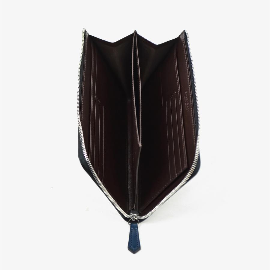 <THE WARMTHCRAFTS-MANUFACTURE>L-ZIPPED SLIM LONG WALLET / コードバン Lジップ長財布