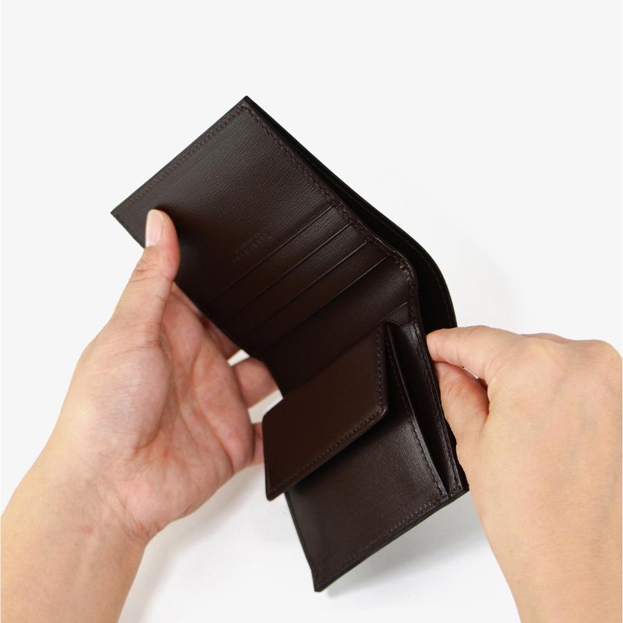 <THE WARMTHCRAFTS-MANUFACTURE>COMPACT WALLET2 / コードバン コンパクト財布