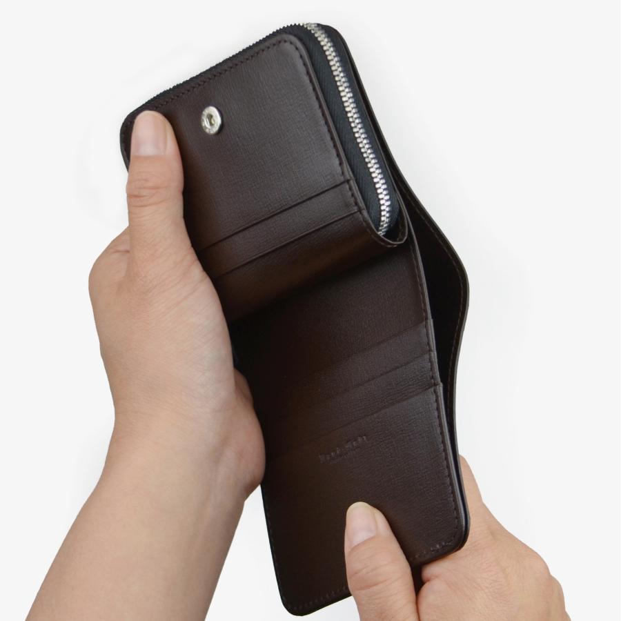 <THE WARMTHCRAFTS-MANUFACTURE>ZIPPED COMPACT WALLET2 / ジップコンパクト財布