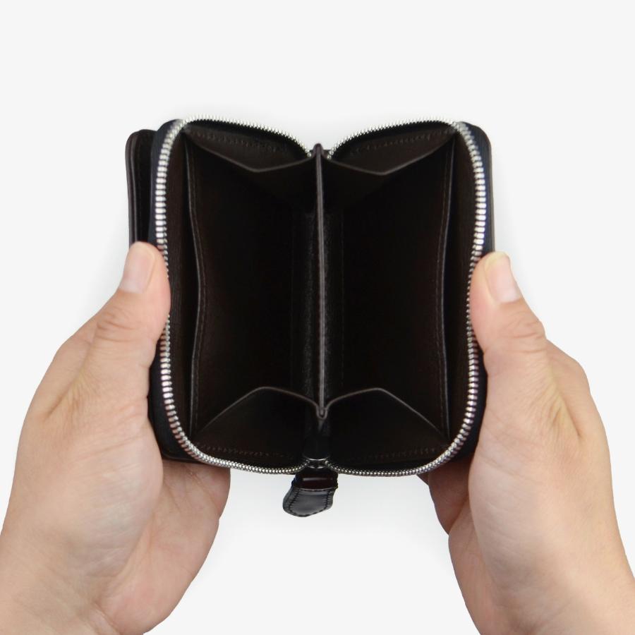 <THE WARMTHCRAFTS-MANUFACTURE>ZIPPED COMPACT WALLET2 / ジップコンパクト財布