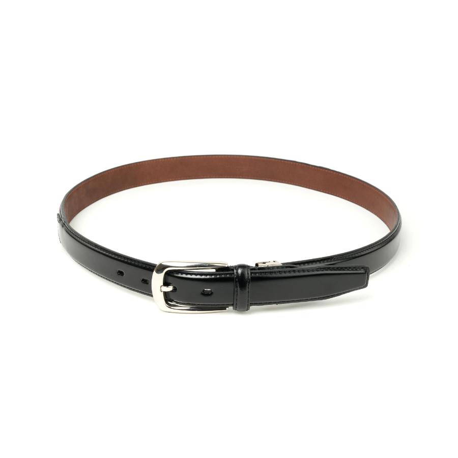 <THE WARMTHCRAFTS-MANUFACTURE>CORDOVAN BELT/ コードバン ベルト フリーサイズ・ブラック