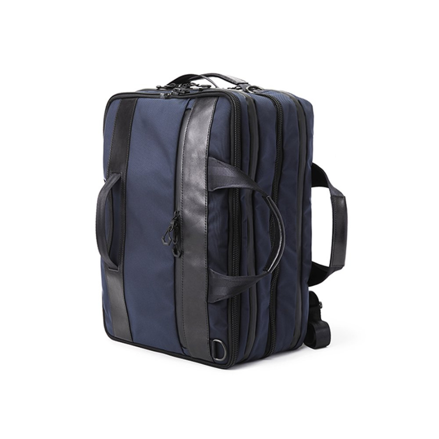＜beruf baggage＞豊岡鞄　Urban Commuter 2x3WAY BRIEF PACK HA　（ネイビー）