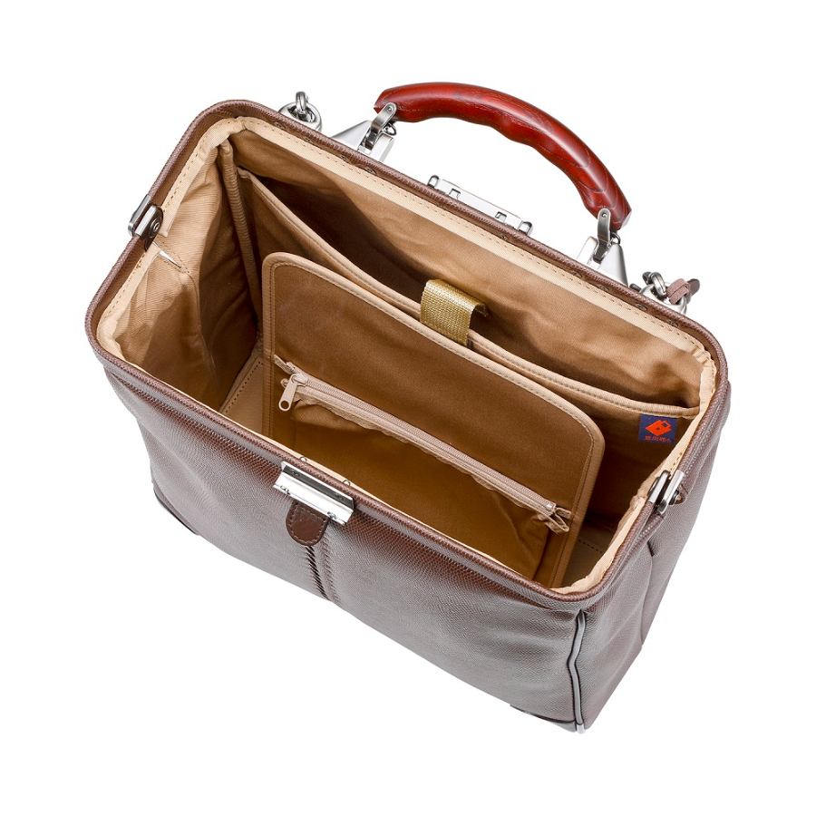 <YOUTA>豊岡鞄 YOUTA LIZARD3WAY縦ダレスL(YK3)(チョコ)