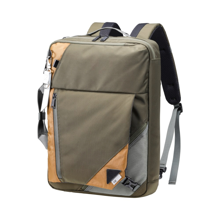 ＜CIE＞豊岡鞄　CIE BALLISTIC AIR 2WAY BP(071900)　（カーキ）