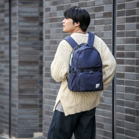 ＜CIE＞豊岡鞄　CIE WEATHER DAYPACK（071953）（ネイビー）