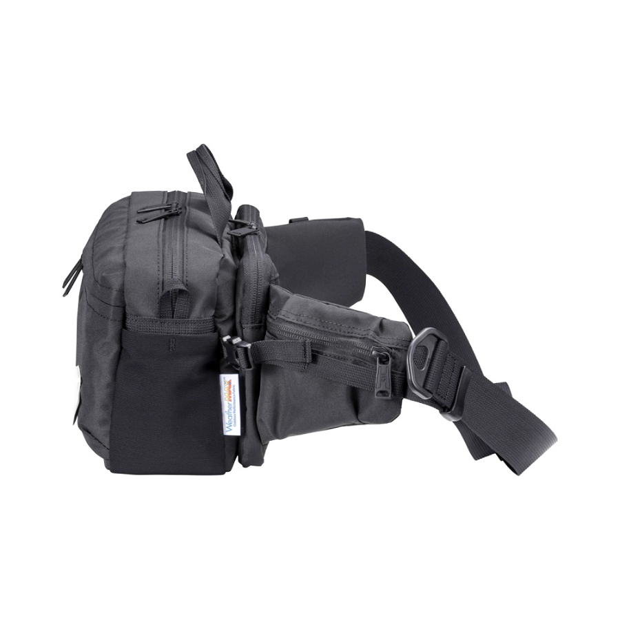 ＜CIE＞豊岡鞄　CIE WEATHER BODYBAG with MARKET BAG（071954）（ブラック）