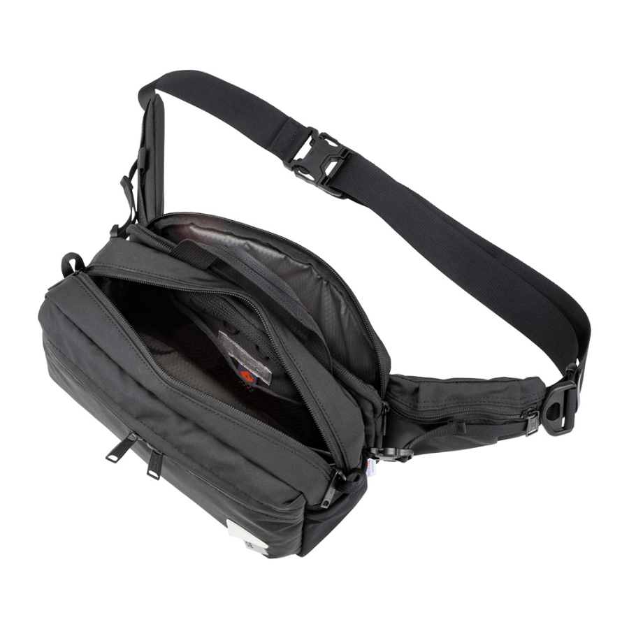 ＜CIE＞豊岡鞄　CIE WEATHER BODYBAG with MARKET BAG（071954）（ブラック）