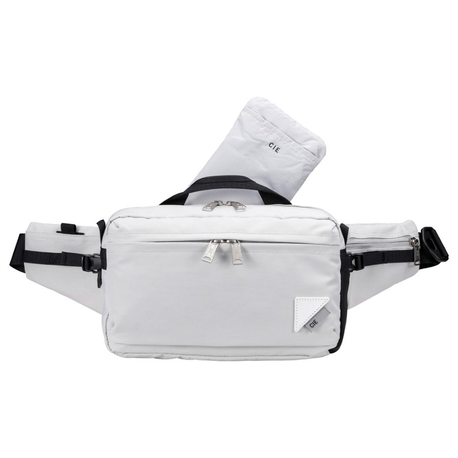 <CIE>豊岡鞄 CIE WEATHER BODYBAG with MARKET BAG(071954)(グレー)