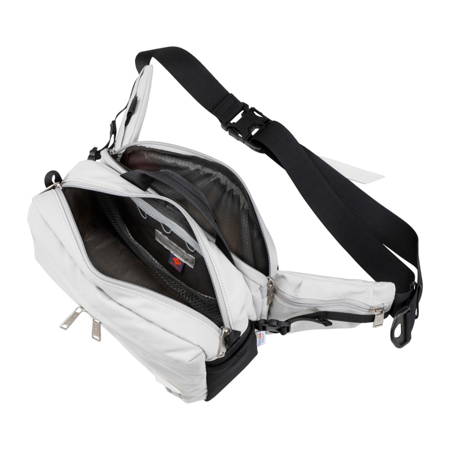 <CIE>豊岡鞄 CIE WEATHER BODYBAG with MARKET BAG(071954)(グレー)