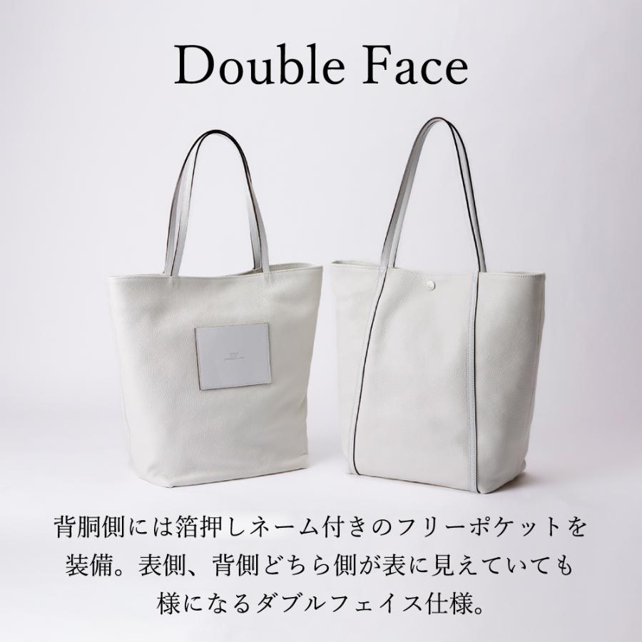 ＜CREEZAN＞豊岡鞄CREEZAN JETTER ROUGH TOTE 　（ホワイト）