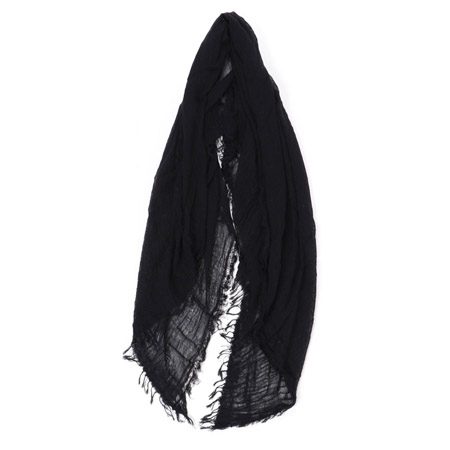 〈tamaki niime〉basic shawl　ブラック
