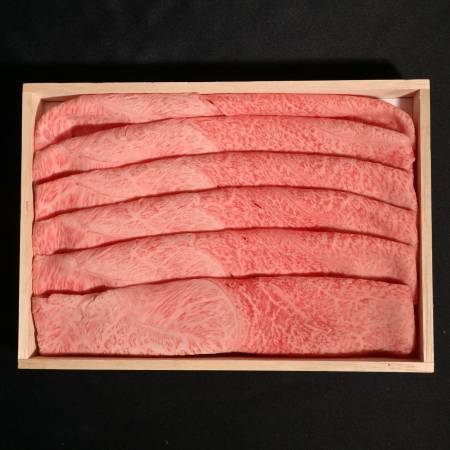 ＜帝神志方ミート＞A5ランク「神戸牛」赤身すき焼き用（かた）500g