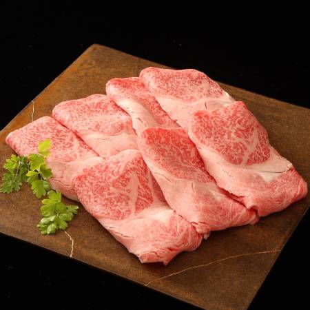 ＜帝神志方ミート＞A5ランク「神戸牛」すき焼き用（リブロース）200g×2（計400g）