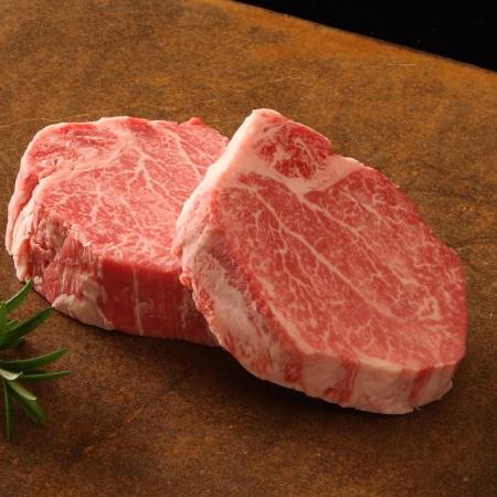 ＜帝神志方ミート＞A5ランク「神戸牛」ステーキ用（シャトーブリアン）160g×2（計320g）