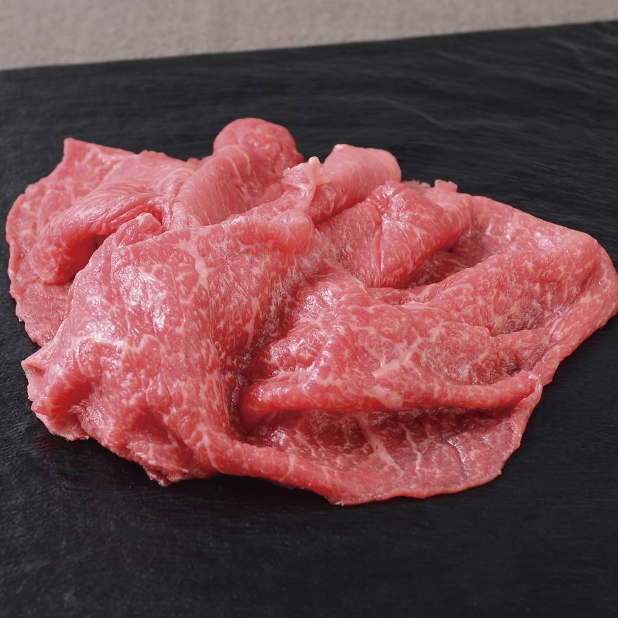 ＜帝神志方ミート＞A5ランク「神戸牛」すき焼き用3種セット（もも・かた・リブロース）各200g（計600g）