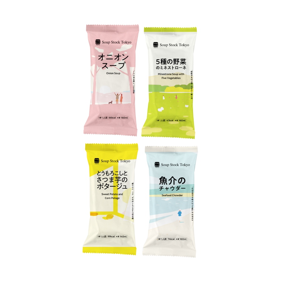 ＜スープストックトーキョー＞4種のスープセット8個入り