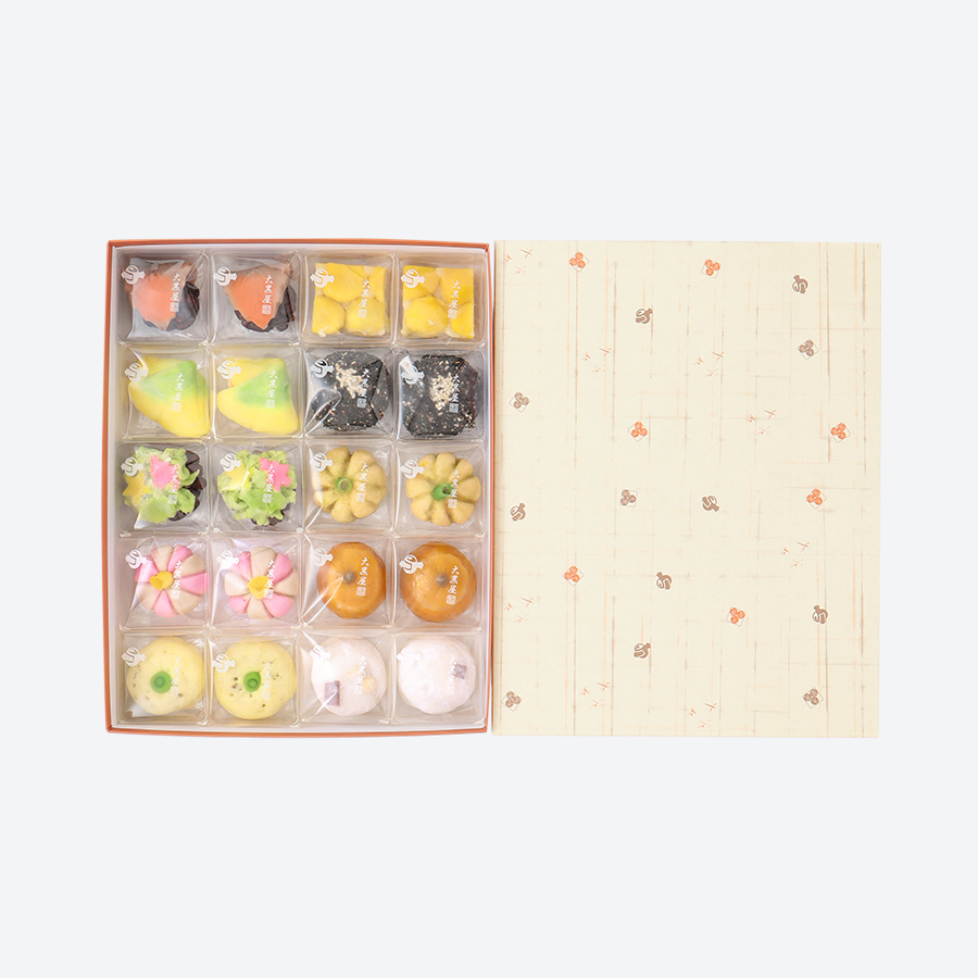 ＜大黒屋丹治＞季節の上生菓子と季節の朝生菓子の詰合せ