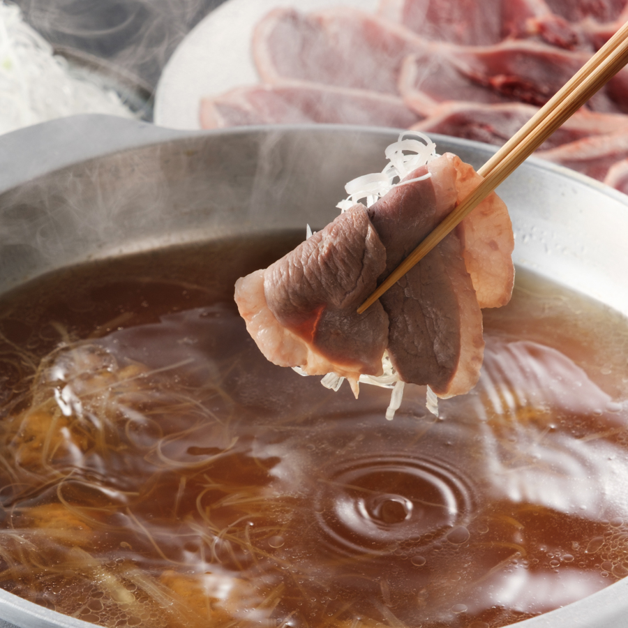 ＜アイガモの谷口＞「但馬鴨しゃぶ」５～６人前