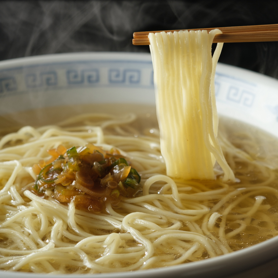 ＜海鮮中華料理 呑＞「ヤマトポーク」肉まん・ねぎラーメンセット 各2点　