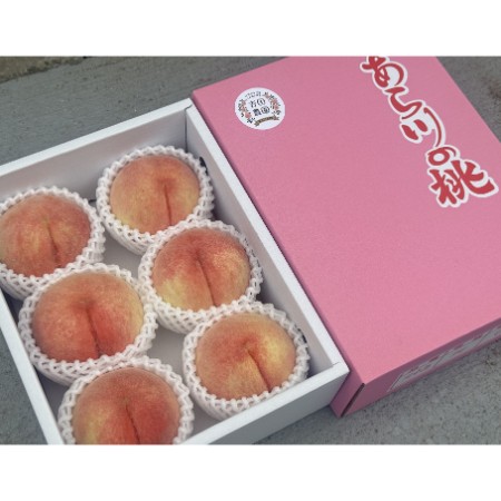 ＜吉田農園＞あら川の桃　川中島白桃　特秀2kg