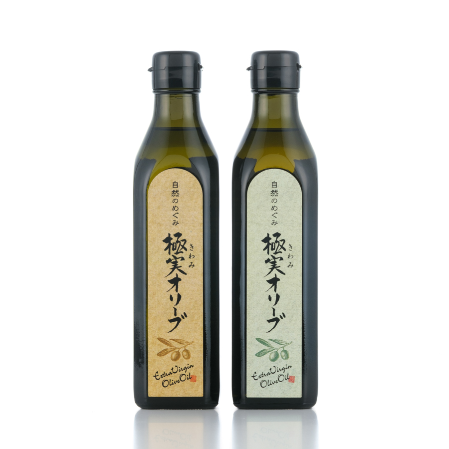極実 エキストラバージンオリーブオイル二種 290ml×2本 定期便12ヵ月コース