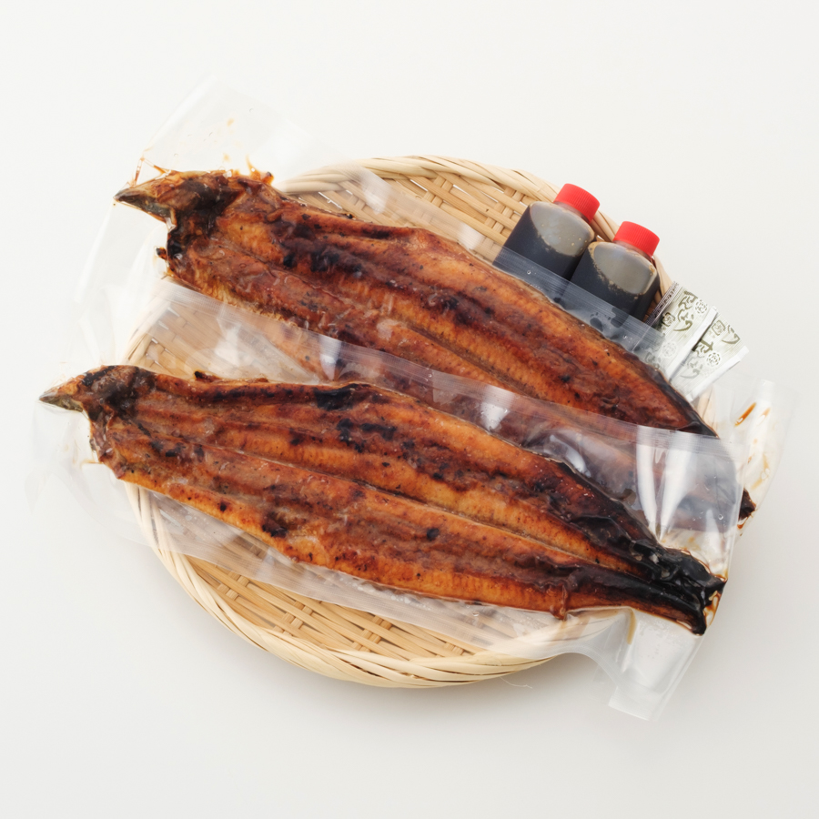 ＜福井鮮魚＞紀州備長炭焼き鰻「蒲焼き」2尾