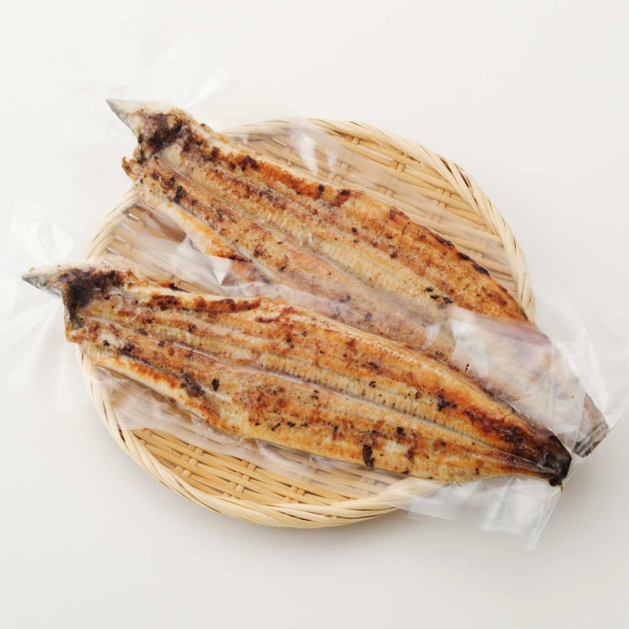 ＜福井鮮魚＞紀州備長炭焼き鰻「白焼き」2尾【3ヵ月定期便】