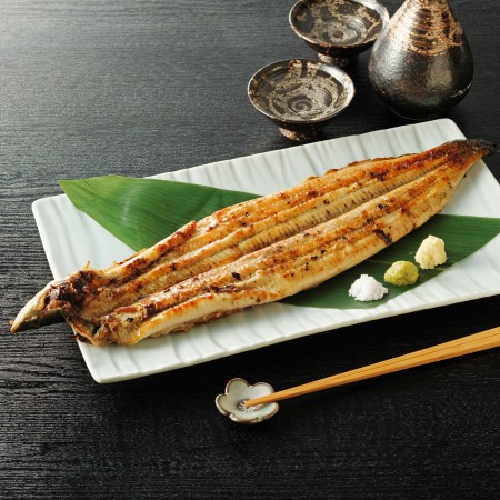 ＜福井鮮魚＞紀州備長炭焼き鰻「白焼き」2尾