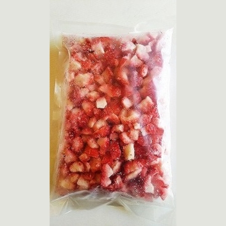 ＜はないちご農園＞「冷凍イチゴ」クラッシュタイプ 500g×2袋