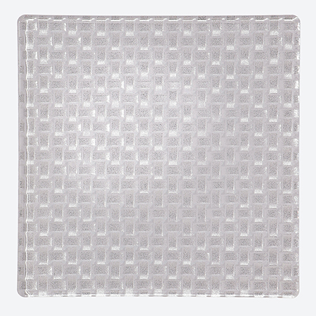 ＜塗り工房ふじい＞ブレードスクエアプレート280・メタルホワイト