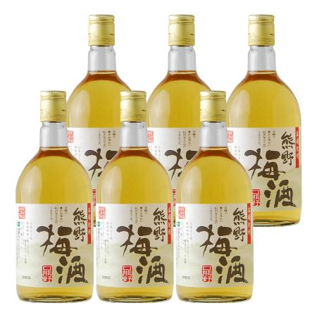 ＜プラム食品＞熊野梅酒 6本セット(720ml×6本)