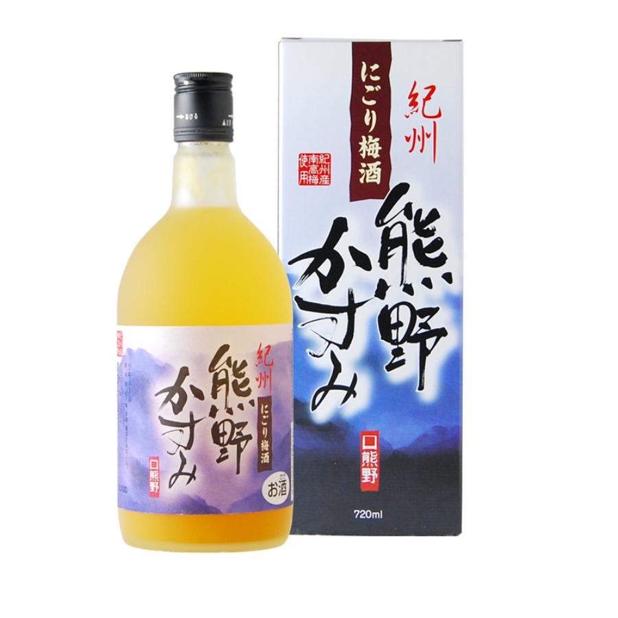 ＜プラム食品＞にごり梅酒熊野かすみ 6本セット(720ml×6本)