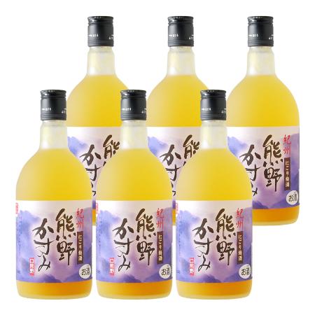 ＜プラム食品＞にごり梅酒熊野かすみ 6本セット(720ml×6本)