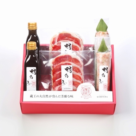 ＜鴨乃屋/ホクニチ＞【氷温熟成】「国産あい鴨」鍋セット（ももスライス&つみれ）3～4人前×2回分