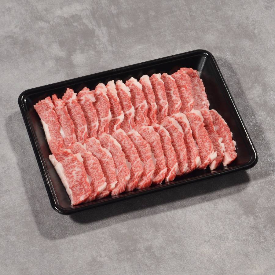 ＜やまのおかげ屋＞黒毛和牛「鳥取和牛」焼肉用（カルビ）450g