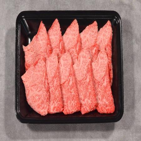 ＜やまのおかげ屋＞黒毛和牛「鳥取和牛」『希少部位』焼肉用（ザブトン）450g