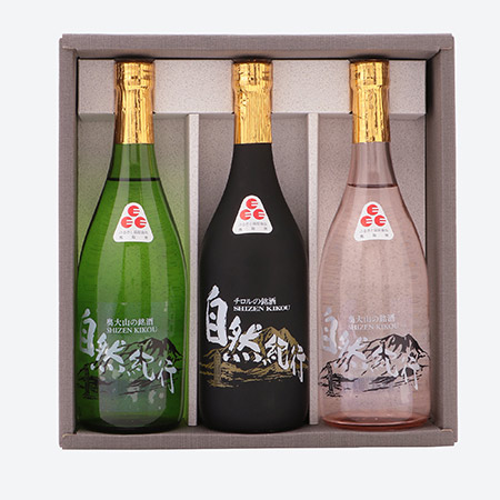 自然紀行720ml 3本セット　日本酒