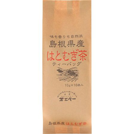 島根県産はとむぎ茶ティーバッグ（10ｇ×16袋）×５袋