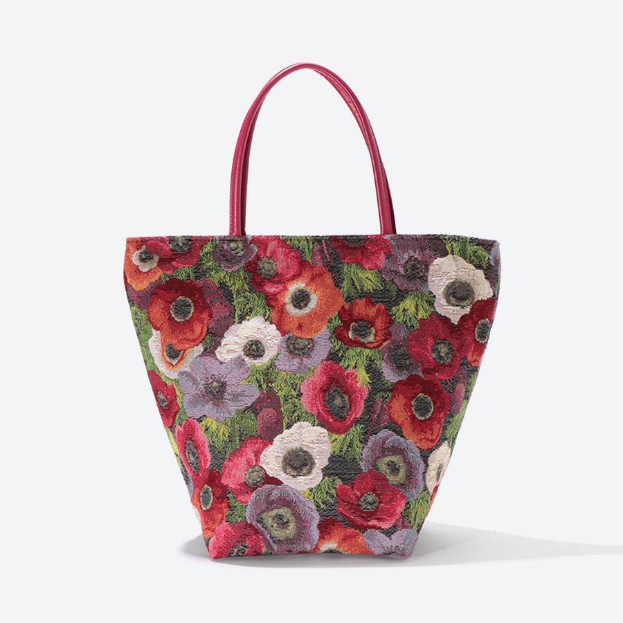 <ベル・ブランシェ>ゴブラン織(機械織)チェンジバッグ アネモネ